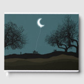 Moon Balloon Gästebuch (Vorderseite)