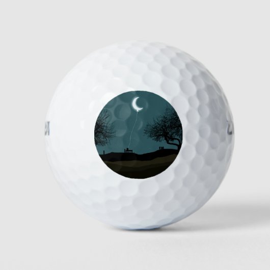 Moon Balloon Golfball (Vorderseite)