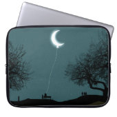 Moon Balloon Laptopschutzhülle (Vorderseite)