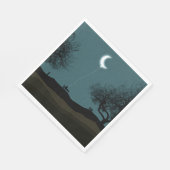 Moon Balloon Serviette (Ecke)