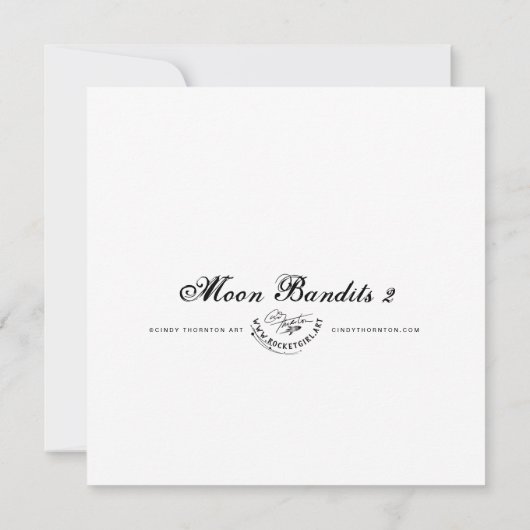 Moon Bandits II - Mini Print (Rückseite)