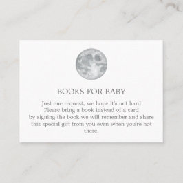 Moon Bitte bringen Sie eine Buchungskarte mit  Visitenkarte