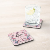 Moon Blume Kristalle Libra Untersetzer Set (Rechte Seite)