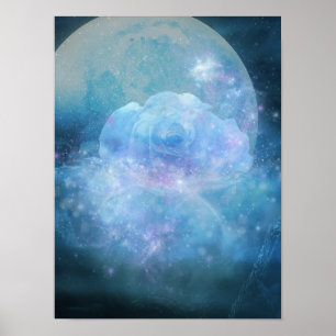 Moon Blume Poster
