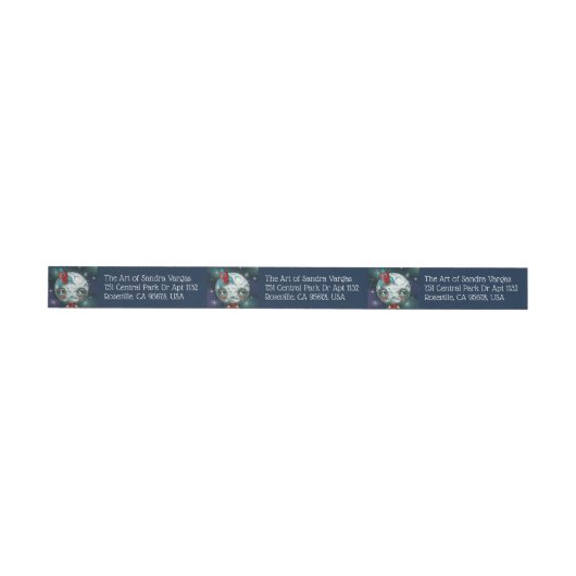 Moon Boy Wraparound Address Labels (Person)