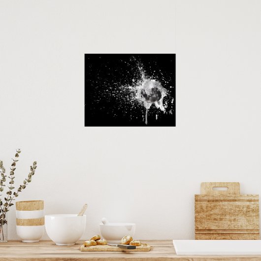 Moon Burst Poster (Küche)