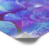 Moon Butterfly-Poster Poster (Ecke)