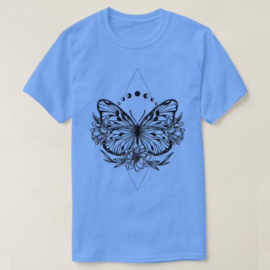 Moon Butterfly T-Shirt (Design vorne)