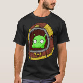 Moon Cake Final Space. Astronautenhelm. T-Shirt (Vorderseite)