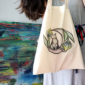 Moon Cat Blume Luna Katzen BlumenmoonCat Tragetasche