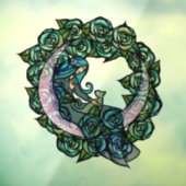 Moon Cat Goddess MoonChild Cats Fensteraufkleber (Blatt 3)