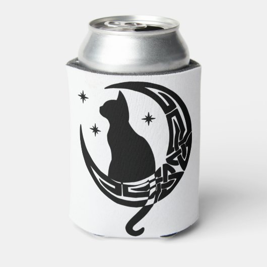 Moon Cat | Keltischer Mond Dosenkühler (Kanne Rückseite)