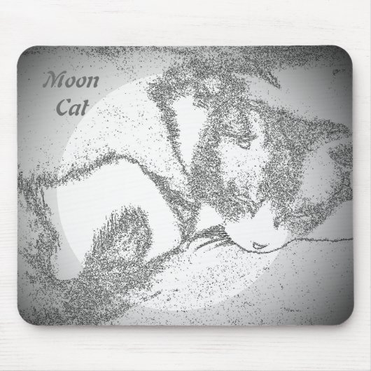 Moon Cat Mauspad (Vorne)