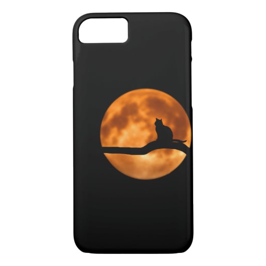 Moon Cat Phonecase Case-Mate iPhone Hülle (Rückseite)