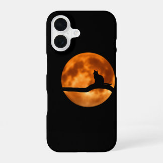 Moon Cat Phonecase iPhone 16 Hülle