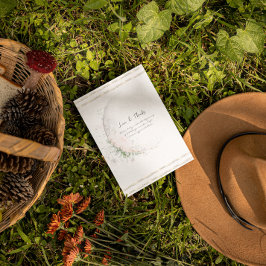 Moon Child | Boho Hippie Baby Shower Dankeskarte