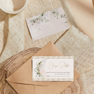 Moon Child   Boho Hippie Baby Shower Windschutzsch Begleitkarte