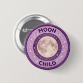 Moon Child Button (Vorne & Hinten)