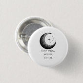 Moon Child Button (Vorne & Hinten)