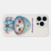 Moon Child Energy Dog Case iPhone Hülle (Rückseite (Horizontal))
