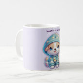 Moon Child Energy Dog Mug Kaffeetasse (Vorderseite Links)