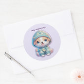 Moon Child Energy Dog Sticker (Umschlag)