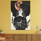 Moon Child Leinwanddruck (Insitu (Wohnzimmer))