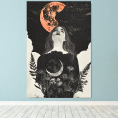 Moon Child Leinwanddruck (Insitu (Holzboden))