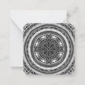 Moon Child Mandala Triple Moon Einladung (Vorderseite)