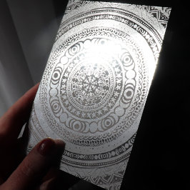 Moon Child Mandala Triple Moon Hexe Folienkarte