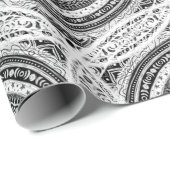 Moon Child Mandala Triple Moon Hexe Geschenkpapier (Rolleneckpunkt)