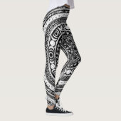 Moon Child Mandala Triple Moon Hexe Leggings (Rechts)