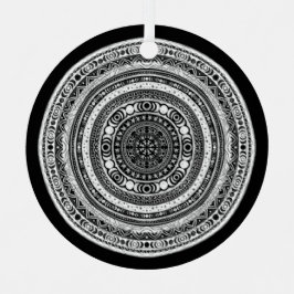 Moon Child Mandala Triple Moon Hexe Ornament Aus Metall