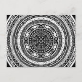 Moon Child Mandala Triple Moon Hexe Postkarte (Vorderseite)