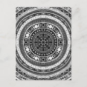 Moon Child Mandala Triple Moon Hexe Postkarte (Vorderseite)