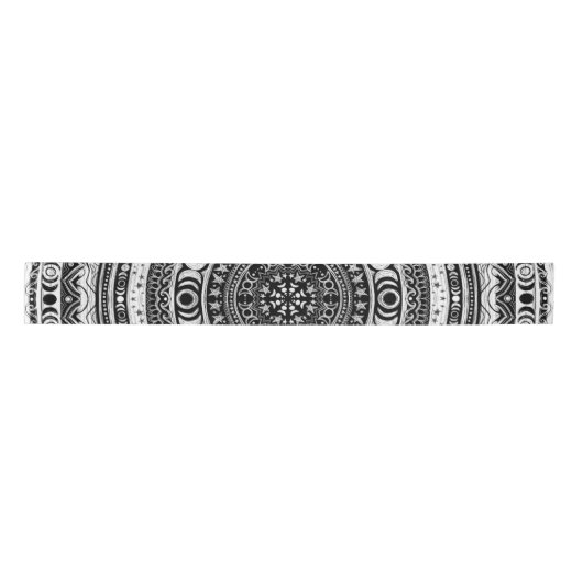Moon Child Mandala Triple Moon Hexe Satinband (Vorderseite)