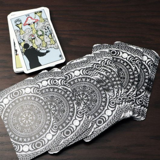 Moon Child Mandala Triple Moon Hexe Spielkarten