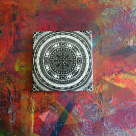 Moon Child Mandala Triple Moon Hexe Steinuntersetzer