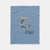 Moon Child Nursery Fleecedecke (Vorderseite)