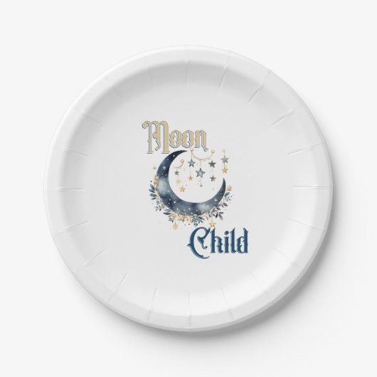 Moon Child Pappteller (Vorderseite)