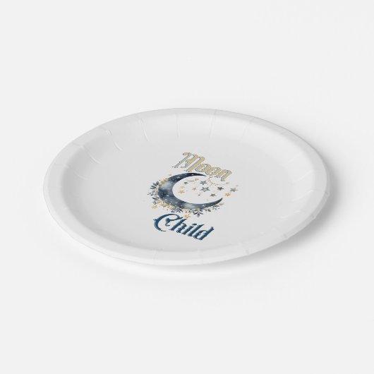 Moon Child Pappteller (Schrägansicht)