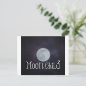 Moon Child Postkarte (Stehend Vorderseite)