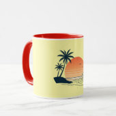 Moon Child Sommer Wild 2026 | Boho Astrologie Tasse (Vorderseite Links)