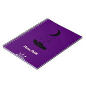Moon Child Spiral Foto Notebook Notizblock (Linke Seite)