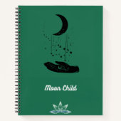 Moon Child Spiral Notebook Notizblock (Vorderseite)