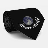 Moon Child, Vollmond Krawatte (Gerollt)