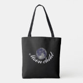 Moon Child, Vollmond Tasche (Rückseite)