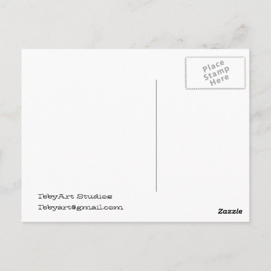 Moon Children Postkarte (Rückseite)