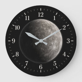 Moon Clock 2026 Version Große Wanduhr