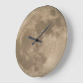Moon Clock Full Moon Wall Clocks Decor Ohrs Große Wanduhr (Winkel)